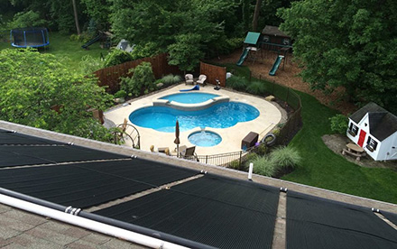North Wales, PA Solar Pool Heating System